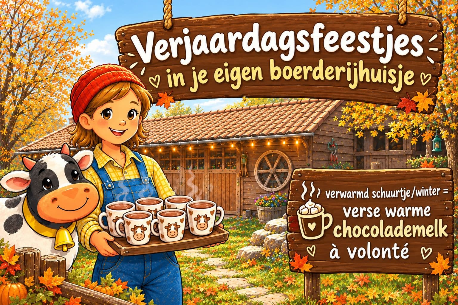 Verjaardagsfeestje op Het Olen's Koetje